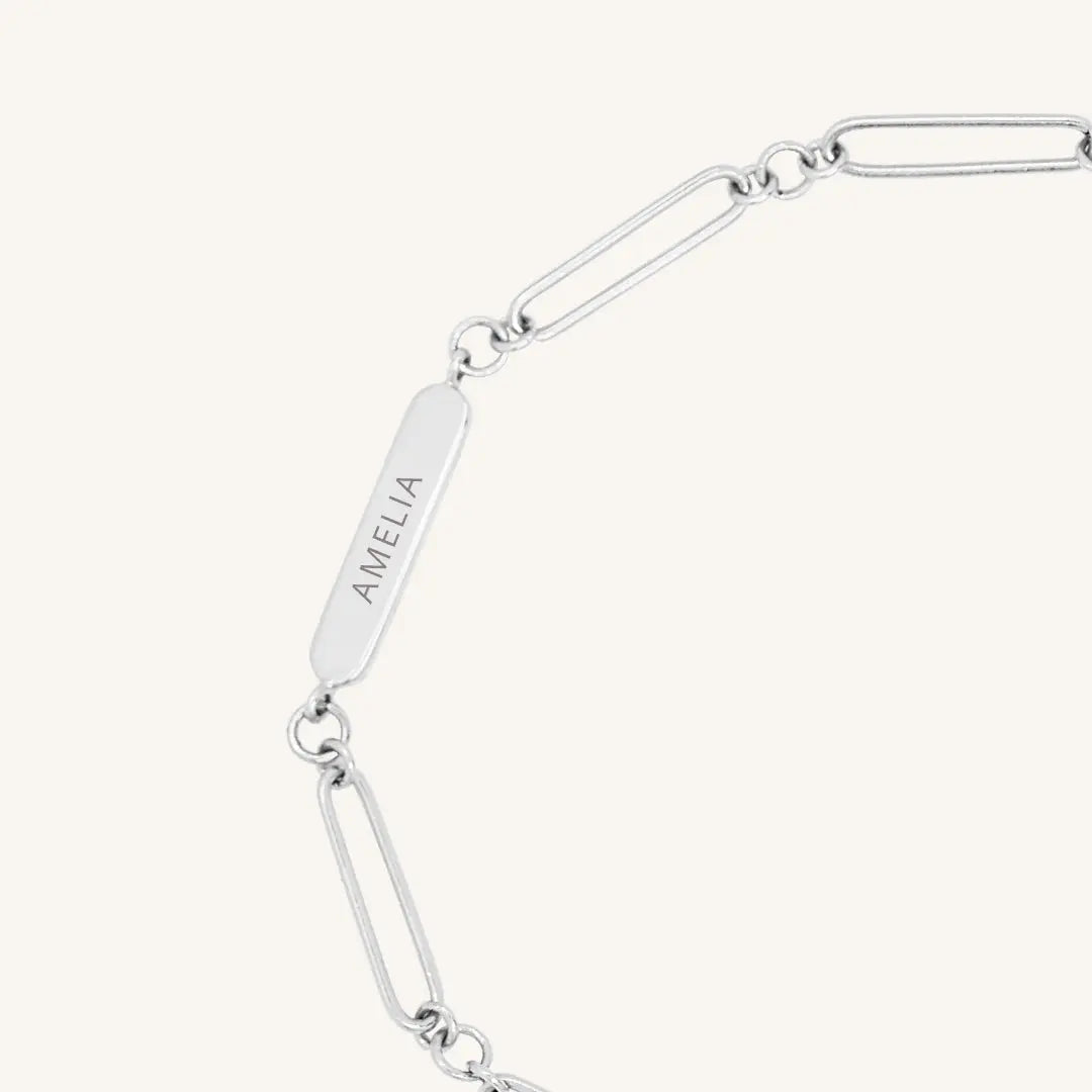 Etch Chain Bracelet