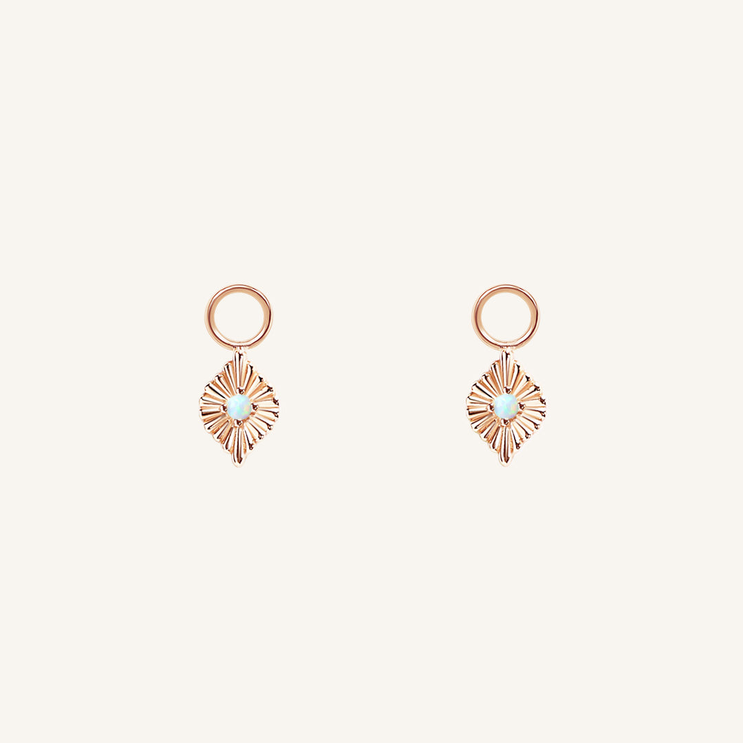 Pillar Hoop Charm (Set of 2)