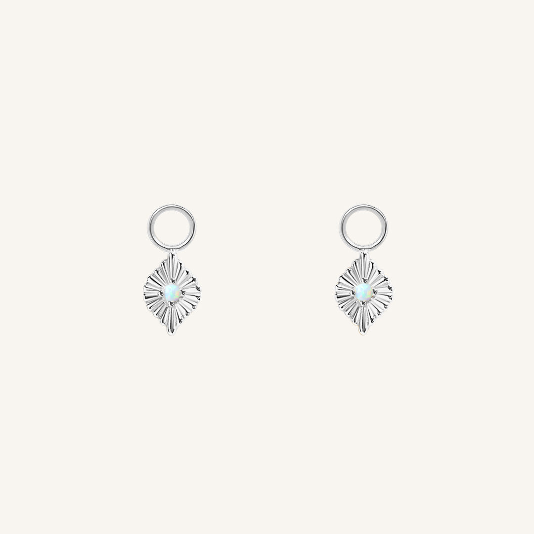 Pillar Hoop Charm (Set of 2)