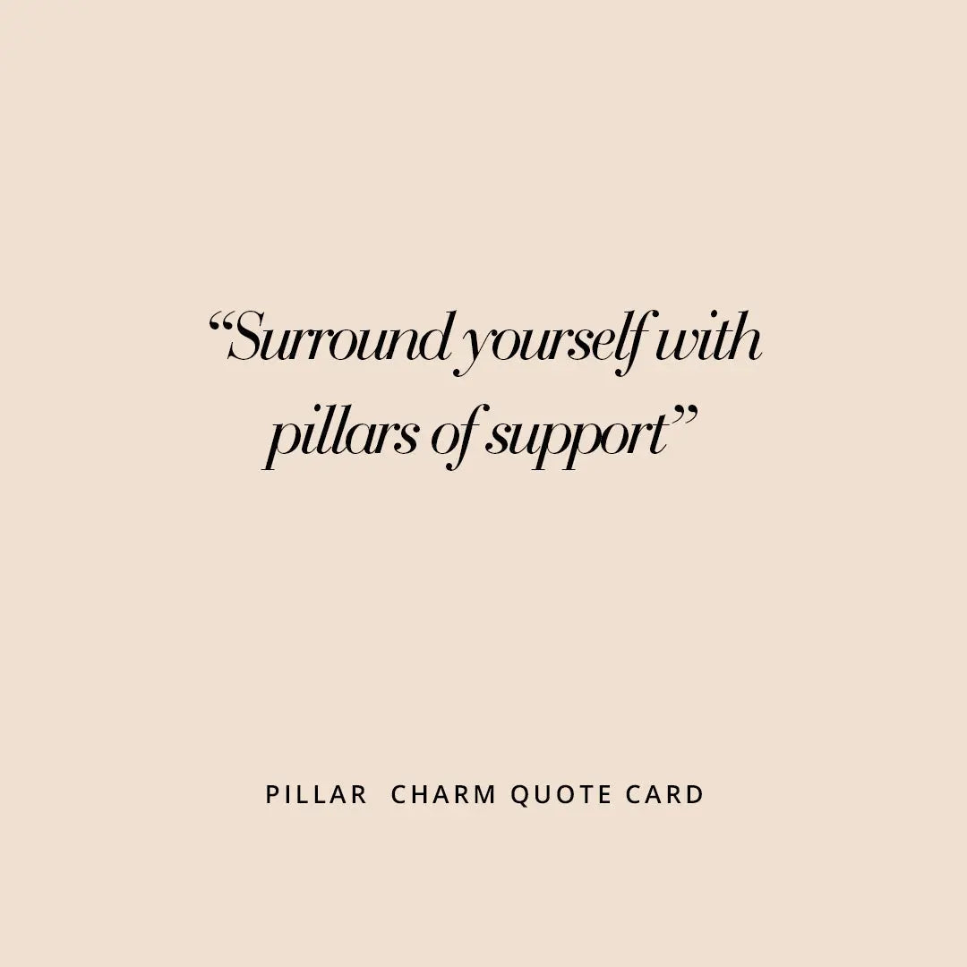 Pillar Hoop Charm (Set of 2)
