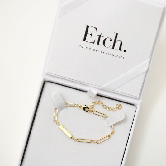 Petite Etch Bracelet